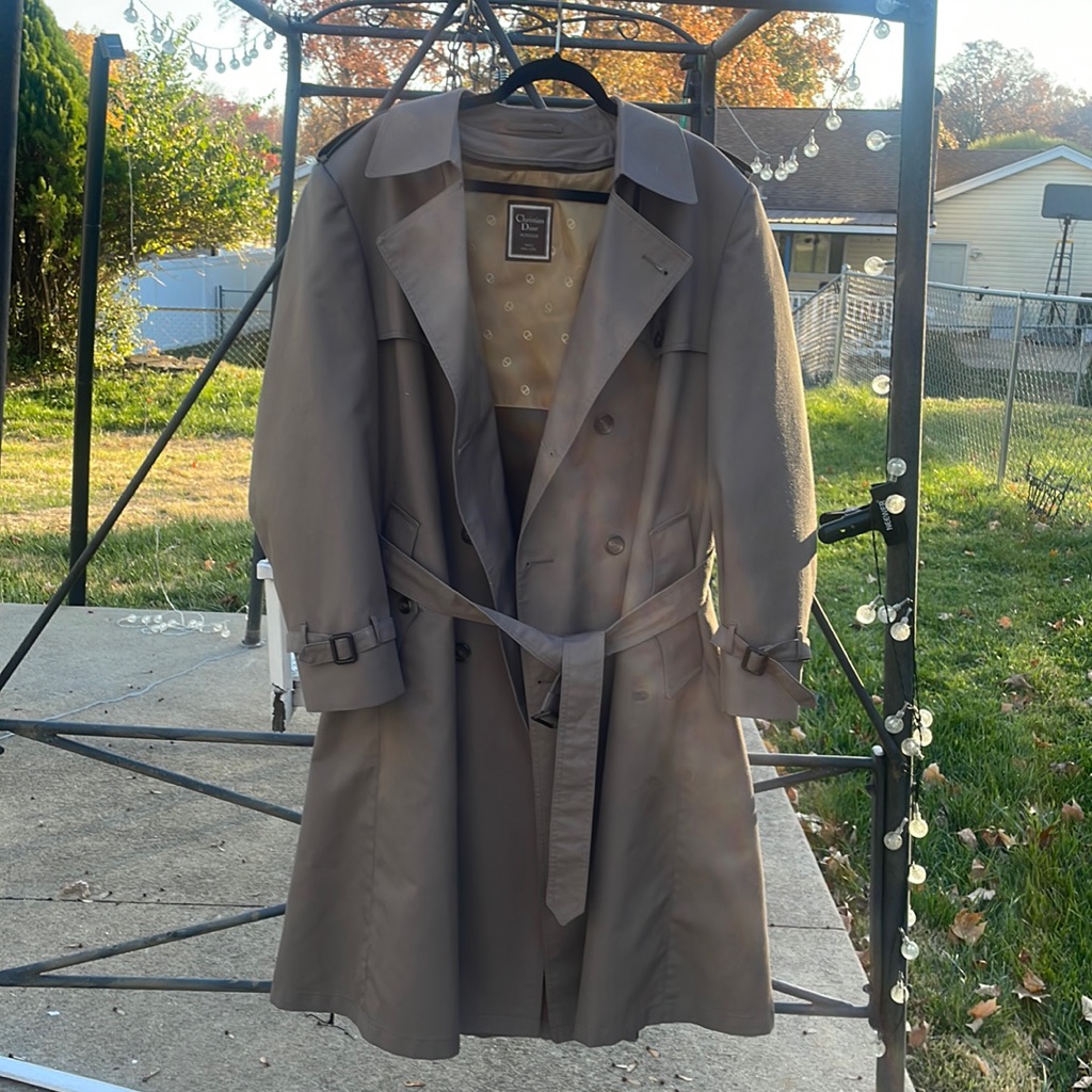 ジャケット・アウター Christian Dior MONSIEUR Trench Coat Christian Dior Monsieur Trench Coat With Lining Size 44 R - Etsy